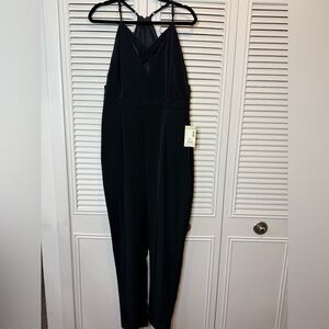 Juniors bongo black jumpsuit size 13 new with tags